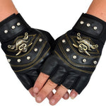 leather gloves