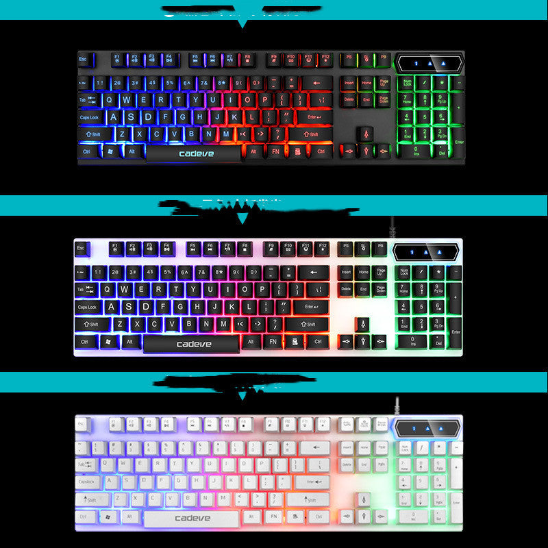 Colorful Backlit Gaming Usb  Keyboard