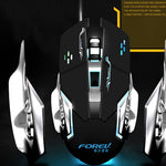 Mechanical Wired Gaming Luminous USB Gaming Mouse