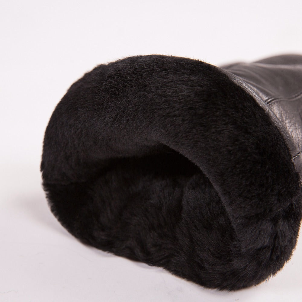Warm Thick Sheepskin Gloves