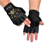 leather gloves