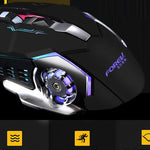 Mechanical Wired Gaming Luminous USB Gaming Mouse