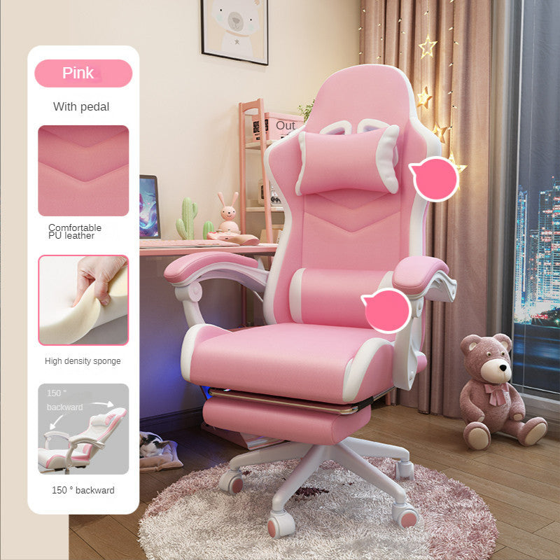 Cute Girls Bedroom Gaming Chair