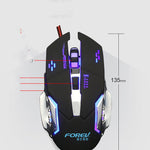 Mechanical Wired Gaming Luminous USB Gaming Mouse