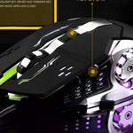 Mechanical Wired Gaming Luminous USB Gaming Mouse